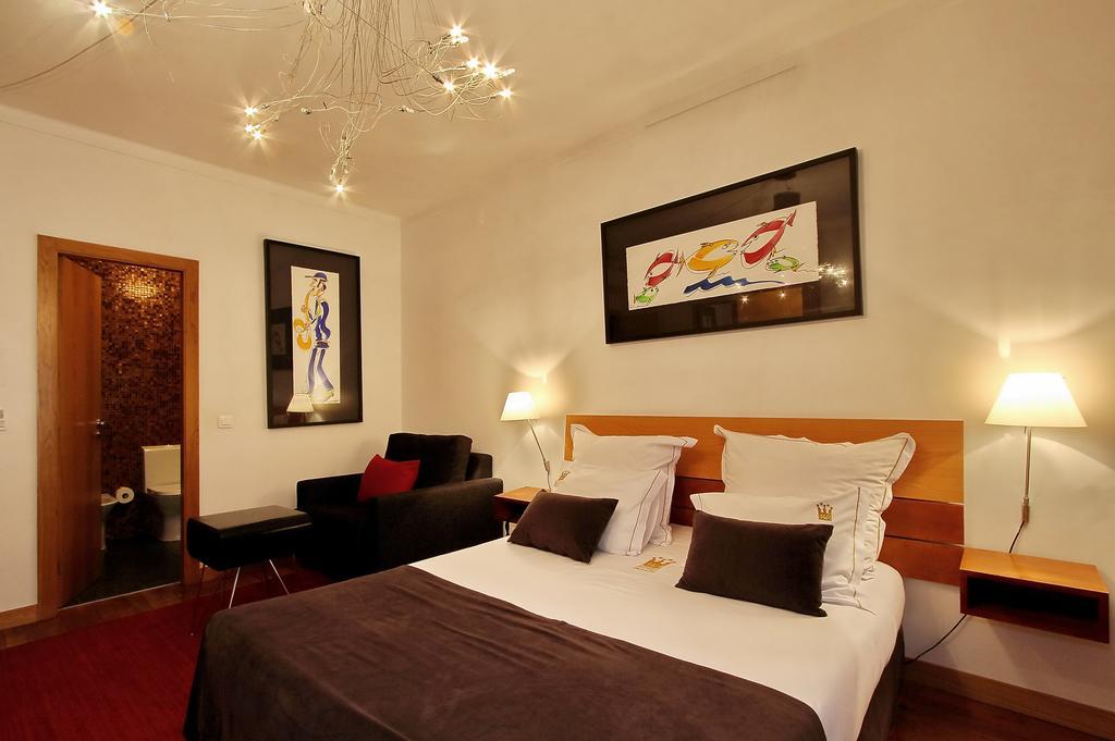Hotel Mestre De Avis Guimarães Oda fotoğraf